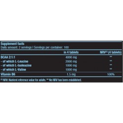 BIOTECH USA BCAA + B6 - 200 tab